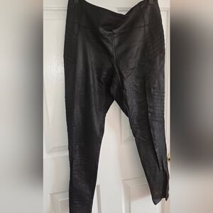 Athleta Delancey Gleam Moto Faux Leather Leggings